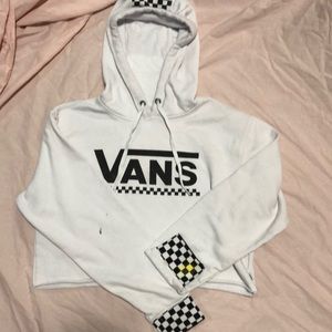 Vans cropped hoodie